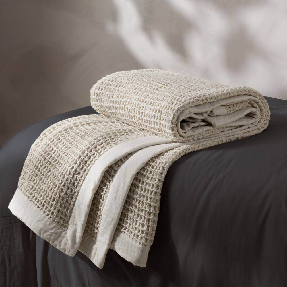 Cotton Waffle Throw